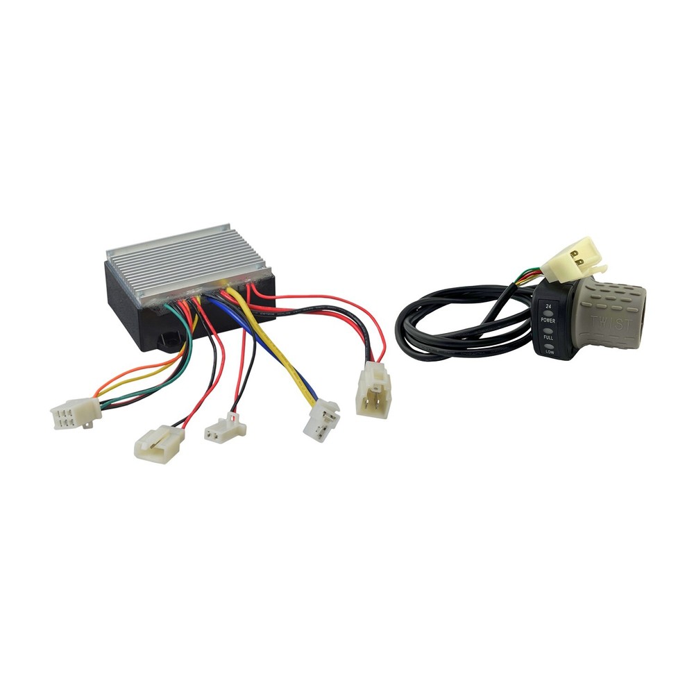 6-Wire Throttle & Controller Set (Versions 1-7) HB2430TYDFS for Razor Pocket Mod