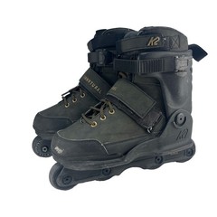 K2 Unnatural Aggressive Inline Skates Size 8 UK 7 EU 40.5 Black, Rollerblades