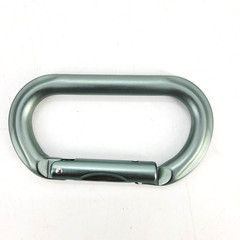 2 x Petzl OWALL Non-Locking Oval Carabiner Military Green