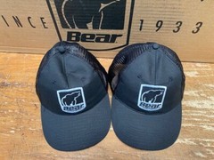 BEAR ARCHERY Authentic Hunting Hats 2-Black one size fits all !! Free Shipping !
