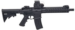 Crosman R1 Full Auto .177 Cal Air Rifle CO2 BB Gun + Red Dot Sight, BBs & 10 CO2