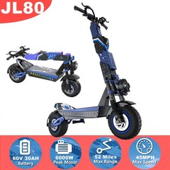 GLIDEZONE Electric Scooter for Adult Fast Speed Long Range Off-Road Escooter NFC