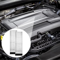2 Pack Starter Heat Shield Mini Engine Shield 5.25″ x 16.5″ High Temperature