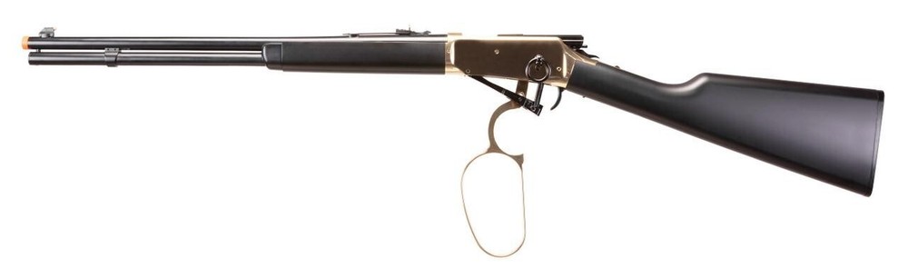 Umarex Legends Saddle Gold/Blk CO2 Lever Action Limited Edition Airsoft Rifle