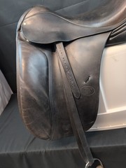 Schleese «Jes Elite» Dressage Saddle-17.5″ Dark Brown