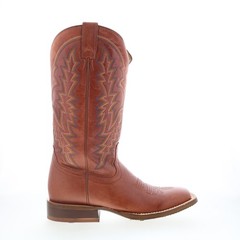 Tony Lama Camarillo 13″ Goat Square Toe Mens Brown Wide Cowboy Western Boots