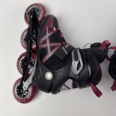 K2 Inline Skates Alexis 90 BOA 2021 Black/Burgundy Women’s US Size 4