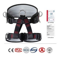 Thicken Professional Safety Belt with Magnesium Alloy Connection Ring – Tree …
