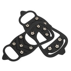 A Pair Anti-Slip Shoe Spikes For Snow Walking And Climbing M Size Popular