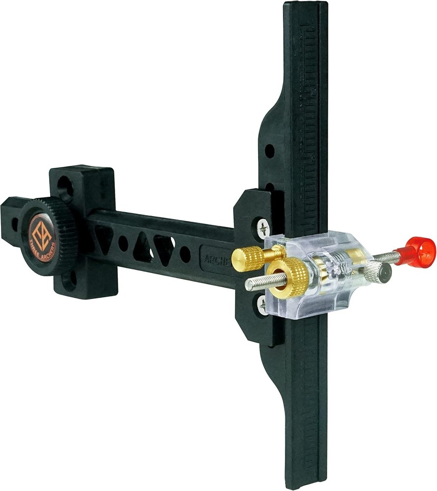 THREE ARCHERS Recurve Bow Sight T Shape Archery Shooting Target Sight Adjustable