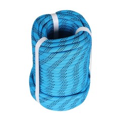 3/8″ × 100′ Arborist Tree Rope Braid Polyester Rope Blue & Black