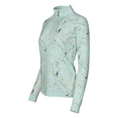 Dapplebay Dragonfly Meadow 1/4 Zip Riding Top – Long Sleeve with Mesh