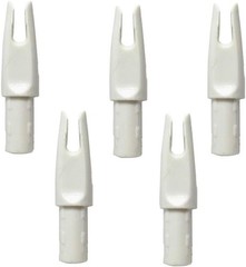 60-Pack Arrow Nocks | 0.246» Inserts for Archery | Multicolor Selection