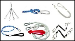 Durable Zinc Galvanized Steel Carabiner Clips for Outdoor Use