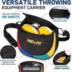 Durable Shot and Discus Carrier – Water-Resistant Sports Bag for Track & Field