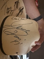 Cowboy Hat Signed by 1997 PBR Jerome Davis challenge participants &Tuff Hedeman