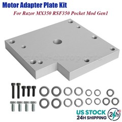 MY1020 Motor Adapter Plate For Razor MX350 RSF350Pocket Mod Gen1 Steel Mount Kit