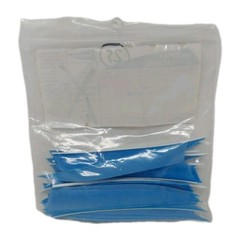 25 Count Gateway Archery Arrow Feathers 5″ Right Wing: Shield Sky Blue