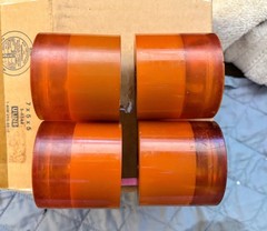 Power Paw 50/50 dual durometer Skateboard Wheels NOS 70’s Extremely Rare large