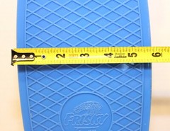 FRISKY Skateboard Mini Cruiser Penny Board Blue Multicolor Wheels
