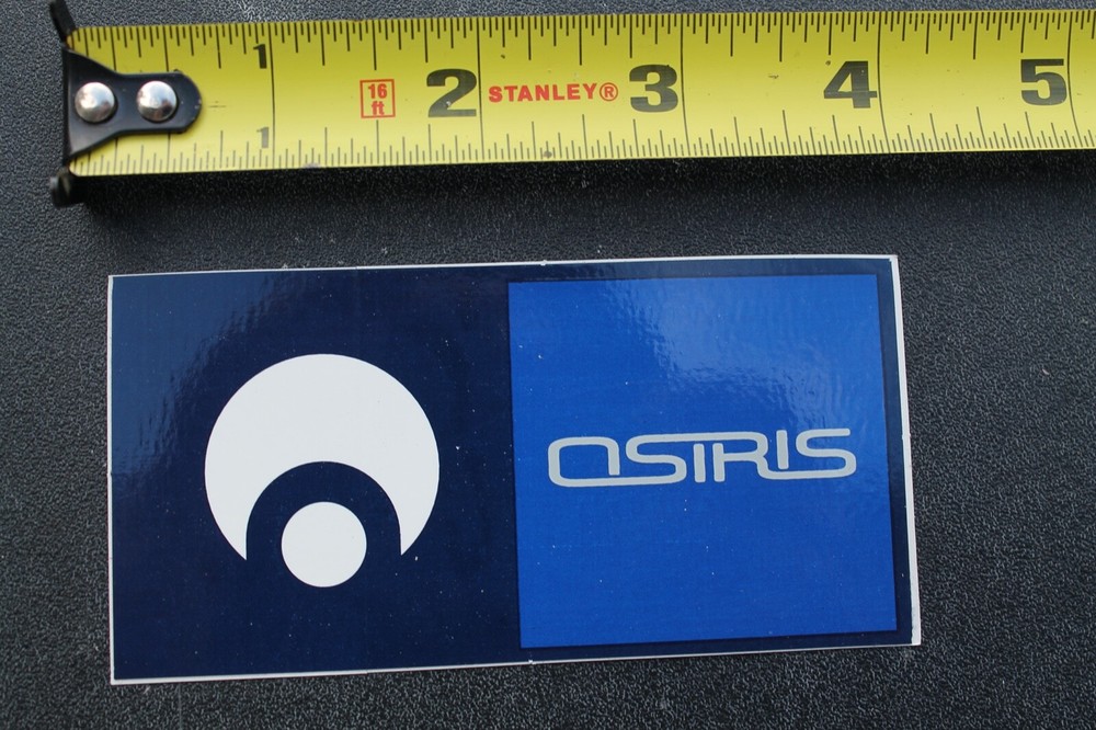 Osiris Skateboard Shoes Footwear Blue Circle Z29A Vintage Skateboarding STICKER