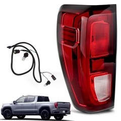 Halogen Tail Light Assembly Compatible with 2019-2024 Sierra 1500/2500 HD/3500