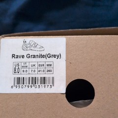 Climb X Rave Granite Climbing Shoes – Mens 8/ Womens 9