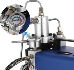 YONG HENG 4500PSI 30Mpa High Pressure PCP Air Compressor Pump Rifle Airgun Scuba