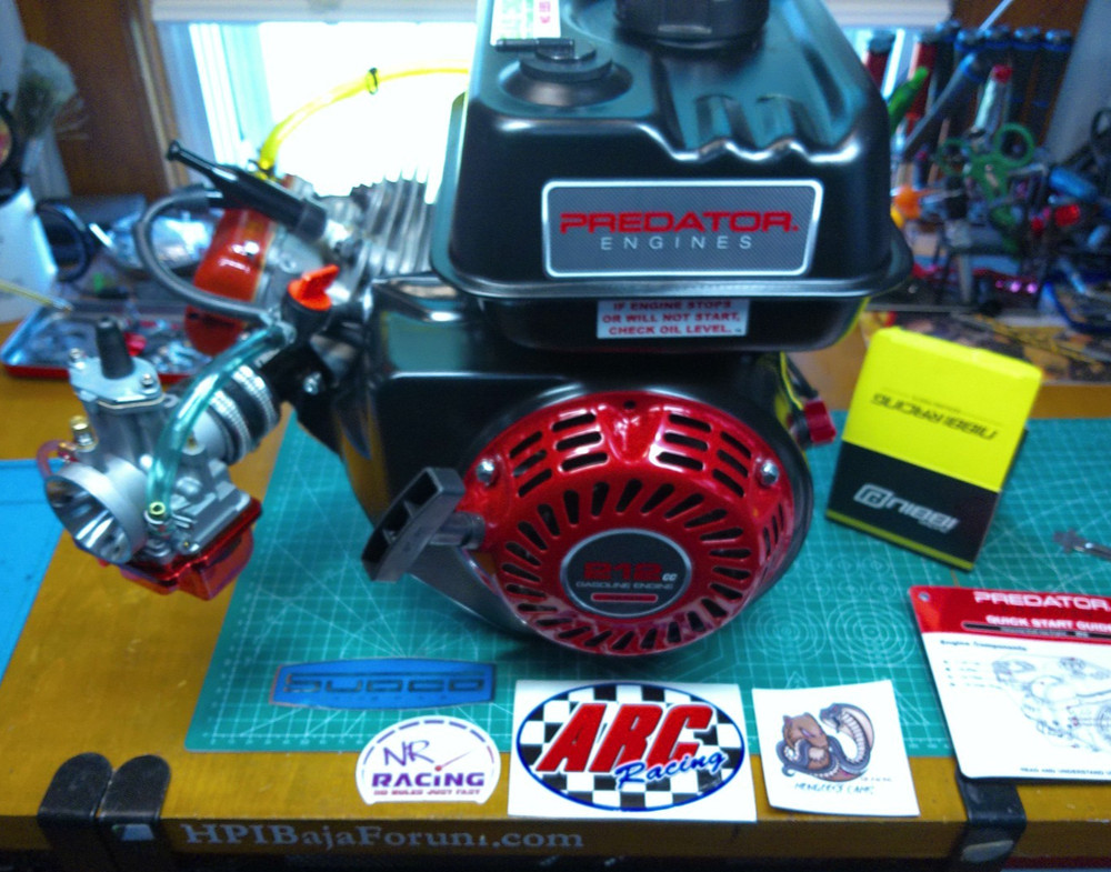 Predator 212 Hi Power built ARC Billet Rod Mongoose .272 Racing Cam ported head