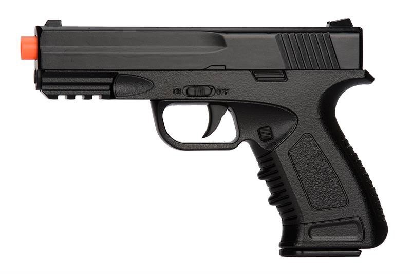 New Airsoft Metal Slide Polymer Grip Spring Compact Black Pistol Hand Gun BBs