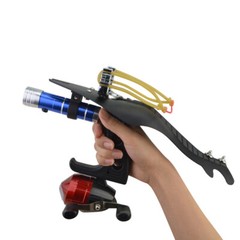 Bow Fishing Catapult Kit Bowfishing Darts Reel Set Archery Hunting Shooting