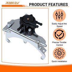 212cc Throttle Plate Linkage Bracket Kit for Mini Bikes, Go Karts, Predator Engi