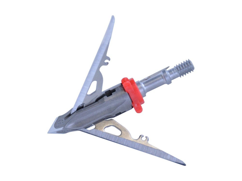 G5 Outdoors G5 Megameat 100 Grain Crossbow Broadhead 3 Pk, Stainless Steel, M…