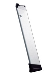 TTI Airsoft 50Round Full CNC Light Weight Aluminum Airsoft Glock Magazine Silver