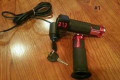 24V – 500 Watt Controller and Digital throttle (Brushed Motor) Ebike Scooter