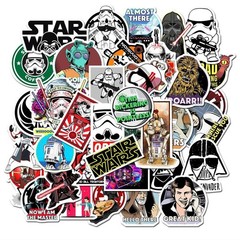 Mix 10/50 PCs StarWars Game Movie Graffiti Luggage Notebook Sticker-No Duplicate