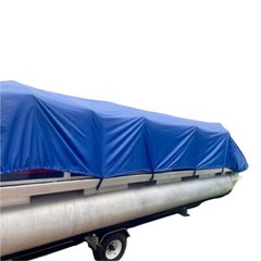 18′-22′ Pontoon Boat Canvas Solution with 9″ Rise Combo Pack with 18 Gator Bites