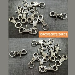 10PCS Trigger Snap Hooks 2.32» x 0.82» Heavy Duty Swivel Snap Hooks Metal C…