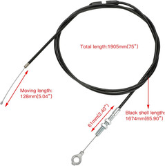 75 inch Go Kart Throttle Cable for VM22 VM24 Predator 212cc 196cc 6.5hp GX160…