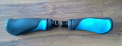 Swagtron Handle Bar Handle Grips-Left & Right BLUE SG8 Free US Shipping