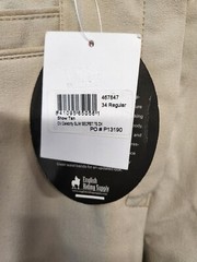 Ovation Ladies Celebrity Euroweave DX Slim Secret Full Seat Breeches Show Tan 34