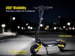 1200W Off-road Electric Scooter for Adult 48V 23.4AH 28MPH 40Miles E-Scooter