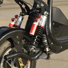 Adult lightweight electric scooter 2000W motor speed 28MPH mileage 22-30MI