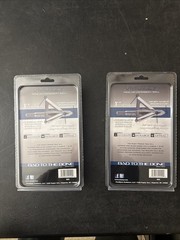 Muzzy Trocar Crossbow 100gr 3-Blade Fixed Broadheads Hunting Archery- 2 Pack NEW