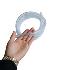 10-Feet-Long Clear Vinyl Tubing Flexible PVC Tubing Food 3/8″ I.D x 1/2″ O.D
