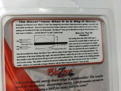 Bohning Archery Blazer 2 Inch Broadhead Vanes: (36 Pack) Neon Orange: NOS