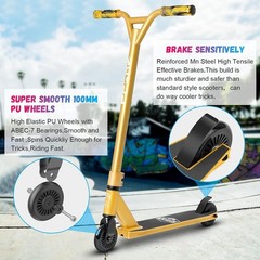 Pro Scooter Complete Stunt Scooter for Kids Boys Girls Teens Freestyle