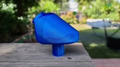PAINTBALLDNA MICRO GEOFF BOX 17RD PAINTBALL LOADER HOPPER PUMP NEW T-BLUE