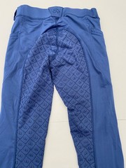 Women’s Equestrian Tights S Ovation Areowick SLC Silicone Riding Tech Blue 26