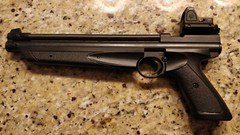 Crosman 2240 1377 1322 362 Compatible Red Dot Mount and Ghost Ring Backup Sight